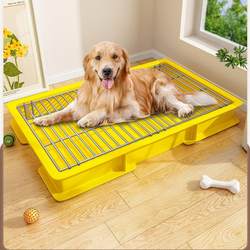 Dog Toilet for Large Dogs, Prevents Stepping on Feces, Suitable for Medium and Small Dogs, Iron Mesh, Attractant, Fixed-Point, Extra-Large Size, Labrador