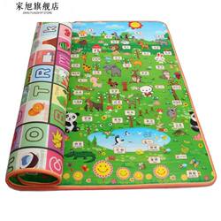 Household Baby Crawling Mat, Moisture-Proof Mat, Floor Mat for Infants and Children, Non-Toxic and Odorless Blanket, Foldable Crawling Mat, 2cm Thick