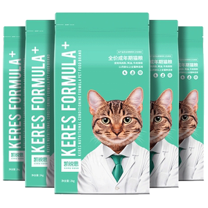 
Kairisi adult cat special cat food fish flavor fresh meat freeze-dried double nutrition full price 20*0.5kg cat staple food genuine