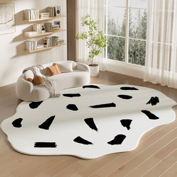 Irregular Shaped Carpet for Living Room 2025 New Model, Irregular Shaped Rug for Bedroom, Bedside Rug, Large Area Full Coverage Floor Mat