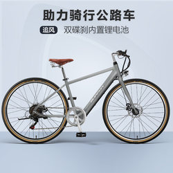 Phoenix Electric Power Bicycle Road Electric Bicycle Men's and Women's Double Disc Brake Adult Motorcycle Battery Car