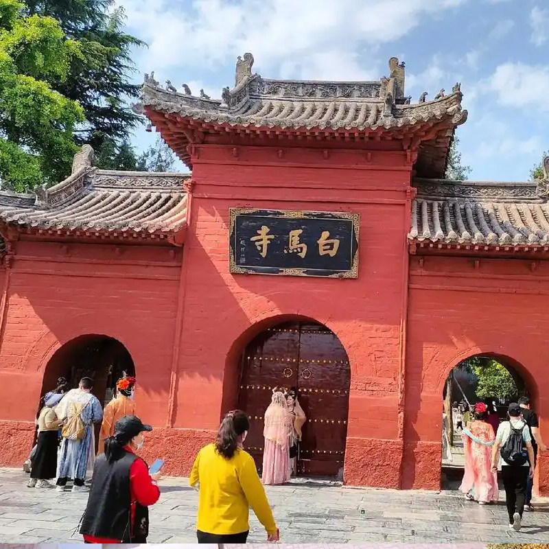 河南洛阳老君山龙门石窟白马寺少林寺3天2晚跟团游20人团酒店接送