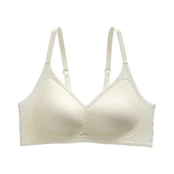 
Stainless underwear for summer women's thin breasts gathered and collected at the side breasts to prevent sagging girls' non-empty cups and expansive bras