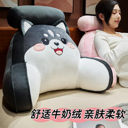 Bedside Pillow, Soft Waist-Protecting Cushion, Large Backrest, Sofa Pillow, Student Dormitory Bed Reading and Mobile Phone Pillow