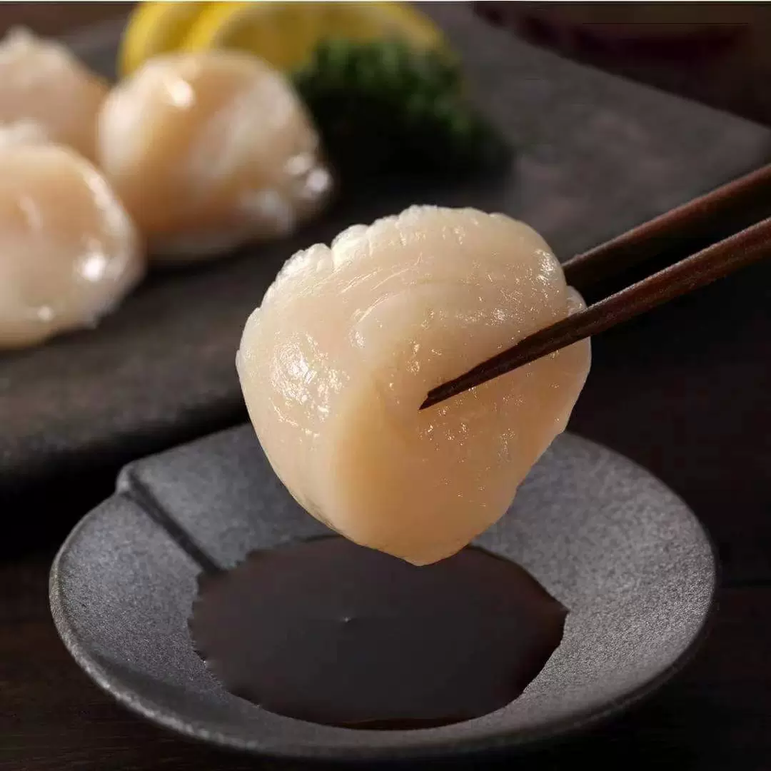 日本进口原装带子北海道帆立贝柱刺身即食高级日料食材m26 日本进口原装带子北海道帆立贝柱刺身即食高级日料食材m26