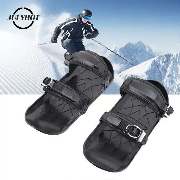 Skiing Mini Sled Outdoor Snow Board Ski Boots High Quality Adjustable –  AOOKMIYA