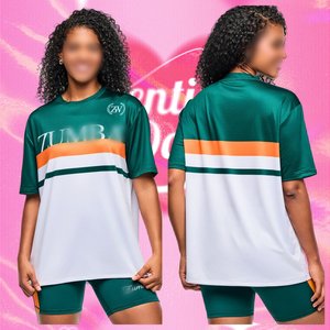 
ZW new spot mesh top fitness yoga leisure sports short-sleeved dance breathable loose clothing short-sleeved 103