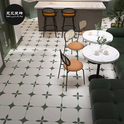 French Retro Tiles 600X600 Bathroom Kitchen Balcony Tiles Courtyard Restaurant Cafe Milk Tea Shop Tiles