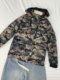 Winter hooded camouflage down jacket for women 90 white duck down warm jacket for zippered mid-length bread jacket for men