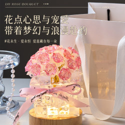 Rose night light birthday gift for girls creative handmade diy practical niche senior adult gift 18 years old