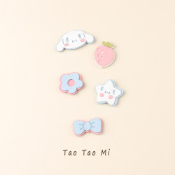 Baby Hair Clips Cute Little Baby Magic Stickers Cartoon Hair Fixer Girls' Bangs Stickers Children's Magic Stickers