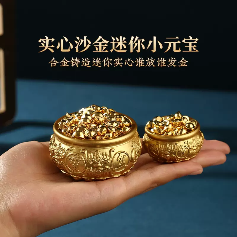 三清铃道士黄铜法器三叉铜铃铛手摇铃太极八卦师专用八仙法铃加厚