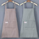 Gardening apron summer thin women's home kitchen pure cotton 2025 new customized catering special men's work clothes