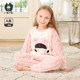 Piggy David Coral Velvet Suit Spring and Autumn Children's Indoor Home Clothing Men's and Women's Cute Split Suit Furry Style