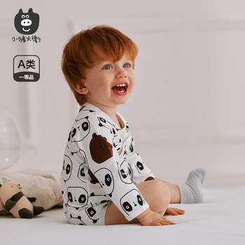 Little pig David long-sleeved clothes and fart clothes