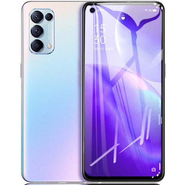 OPPOreno5 tempered film opporeno5k5G mobile phone film reno5pro full ...