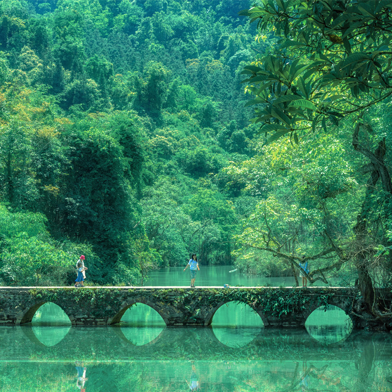 贵州旅游纯玩5天4晚贵阳跟团游黄果树瀑布荔波小七孔西江青岩古镇