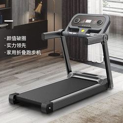New Model of Home-Use Treadmill, Small Foldable Indoor Walking Machine, Multifunctional for Family Rooms, Factory Trade
