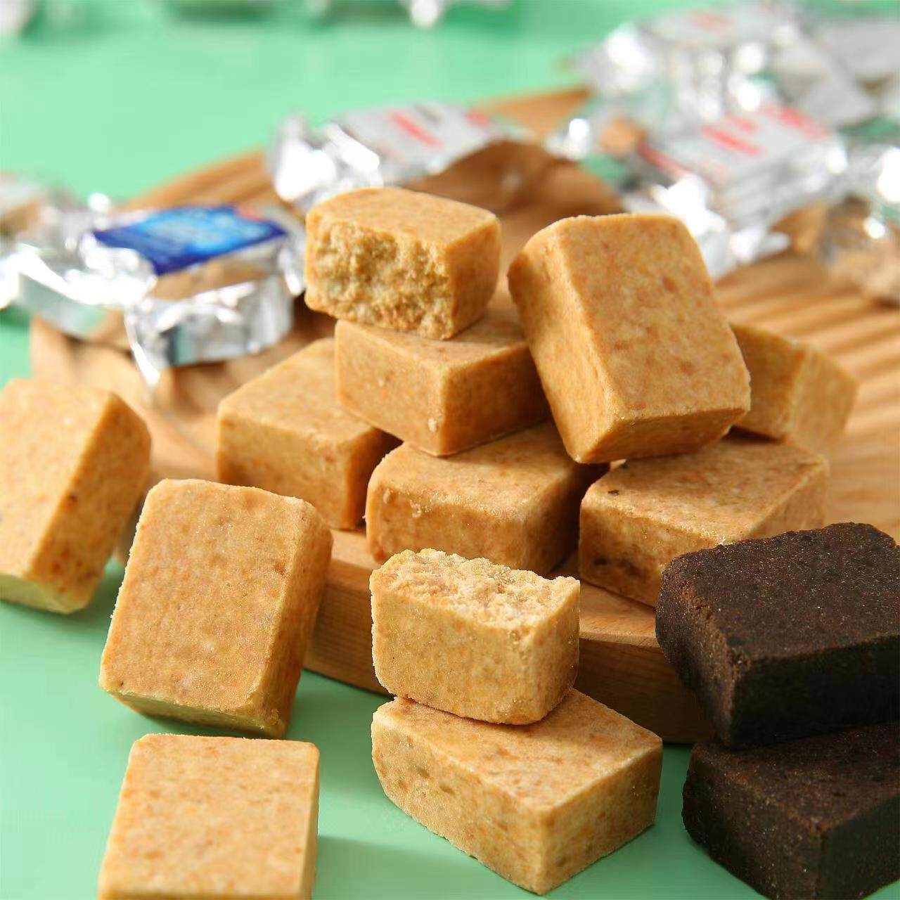 Dafeng Compressed Biscuits - Multi-Flavor Snack Pack (15g)