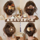 Early autumn brown duckbill hairpin for women's back of head 2025 new high-end one-word hair clip hairpin hairpin headwear