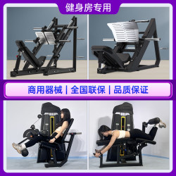Gym Leg Training Equipment 45-Degree Inverted Squat Leg Extension Machine All-In-One Leg Muscle Trainer Leg Press Machine