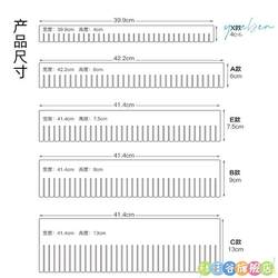 Hospital Drawer Dividers, Underwear, Emergency Cart Dividers, Wardrobe Partitions, Classification Plastic Combination Storage Grids