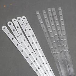 Clothing Store Connection Leather Strip Props Hanging Ring Thickeneded Belt Transparent Shop Rubber Hanging Board Clothes Rack Lanyard Belt