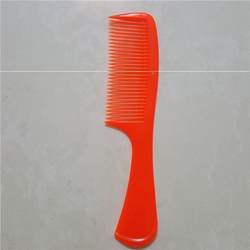 Vintage Heat-Resistant Plastic Comb for Adults, Large Size for Female Students, Korean Style, Cute, Unbreakable, Anti-Static Long Hair Comb