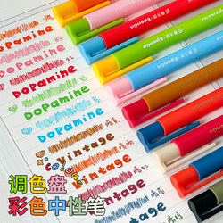 Class 2, Grade 3: Colorful Gel Pens, Quick-Drying Pens for Note-Taking, Special St Tip Retractable Multi-Color Ballpoint Pens, High-Quality, Smooth Writing, St Tip Colored Pens, Journaling Pens, 0.5mm