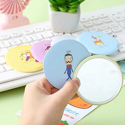Portable Mirror, Small Mirror, Makeup Mirror, Female Student Dormitory Hand-Held Mirror, Mini Small Mirror, Portable and Portable