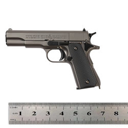 M1911 all-metal military model adult assembled boy and children toy pistol model 1:2.05 non-fireable