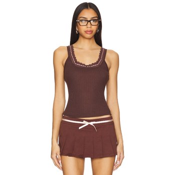 
[Winter Inner Wear] Free People FREE PEOPLE ONLY YOU Vest Brown Basic R