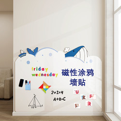 Magnetic Whiteboard Wall Stickers for Room Decoration, Home Teaching, Erasable Children's Drawing Board, Handwriting Board, Blackboard Magnets, Display Wall, Creative Wall Covering, Magnetic Office Meeting Board, Memo Board
