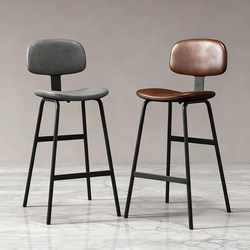 Bar Stool, Wrought Iron High Stool, Home High Stool, Commercial Dining Chair, Cashier Table Chair, Bar Stool, Simple Design