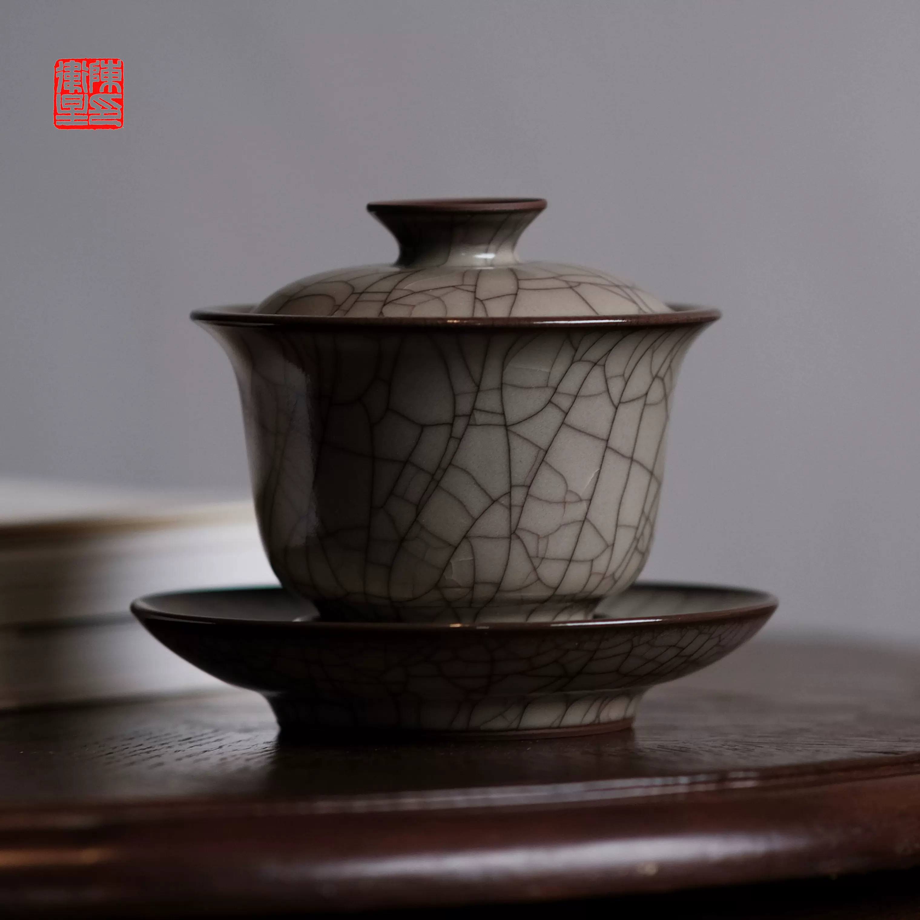龙泉青瓷盖碗- 京东