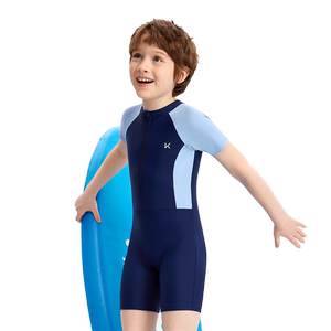 
Keep children's swimsuit boys 2026 new one-piece sunscreen swimming trunks boys professional swimming training hot spring swimwear