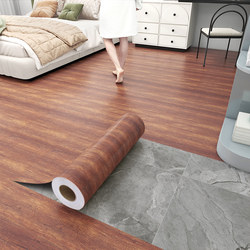Pvc Imitation Wood Flooring Self-Adhesive for Home Room Floor Renovation, Simple Floor Stickers, Thickened Wear-Resistant Wood Grain Floor Stickers