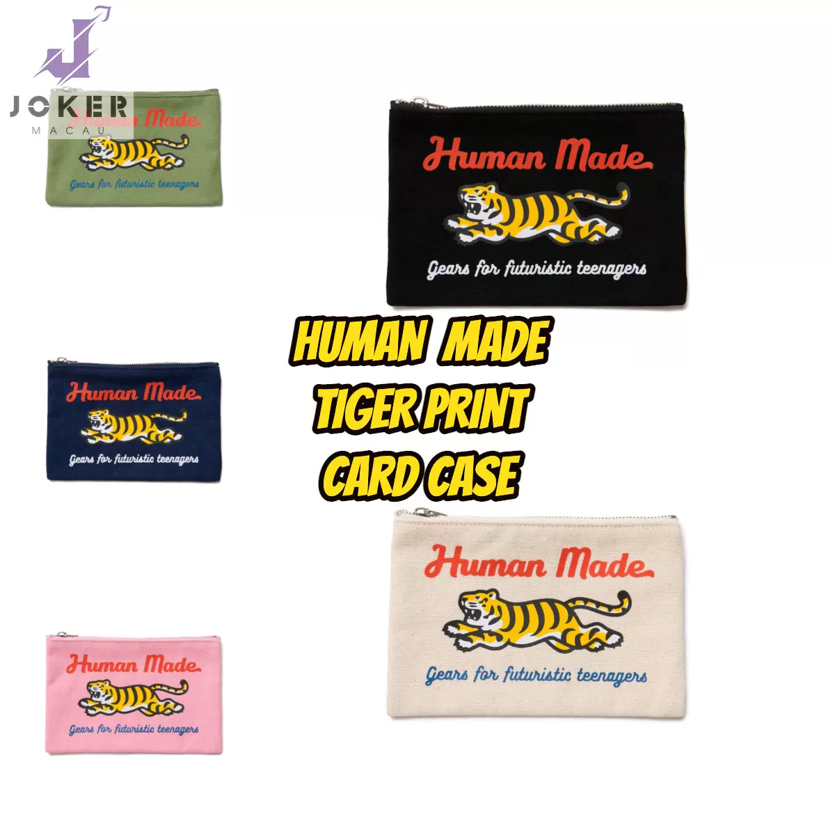 Human Made Tiger Card Case