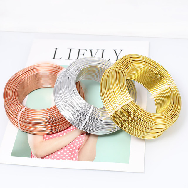 diy handmade materials aluminum wire metal wire woven crafts shaped gardening ornaments bonsai