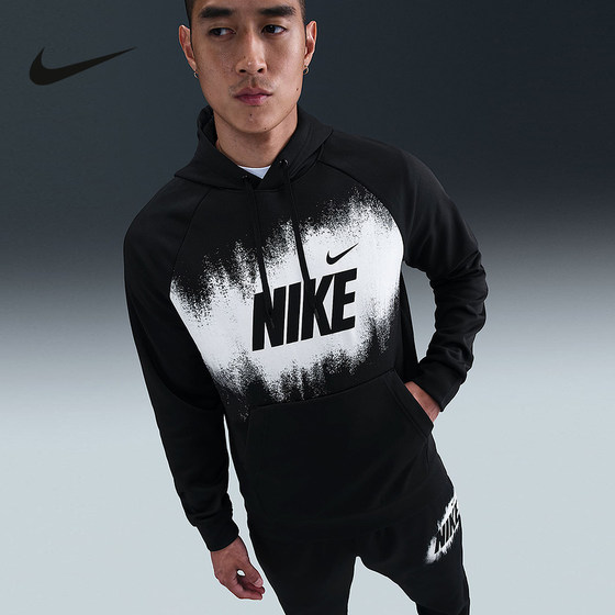 
NIKE Nike men's velvet hoodie autumn and winter new warm knitted sweatshirt pullover HV4063-010