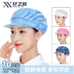Xuanzhi New Anti-Static Cap Dust-Free Workshop Dust-Proof Work Hat Factory Food Factory Electronics