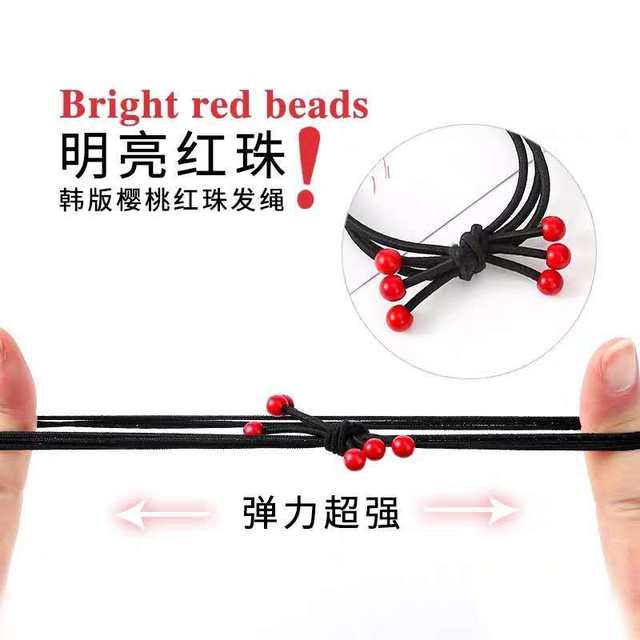 High elastic simple head rope rubber band hair ring female tie hair ...