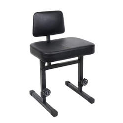 New H-Shaped Adjustable Electronic Keyboard Stool with Five Levels of Adjustment, Export Stool, Piano Electronic Keyboard Chair with Backrest