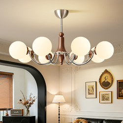 Medieval-Style Living Room Chandelier 2026 New French-Style Hall Main Light High-End Retro Dining Room Bedroom Zhongshan Lighting Fixtures