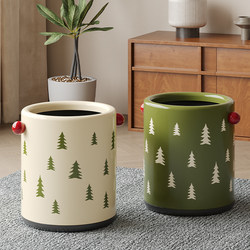 Medieval-Style 2026 New Model Trash Can for Home Use in the Living Room, High Aesthetic Value, Suitable for Bedroom, Dormitory, Kitchen, and Bathroom, Large Size and High Capacity