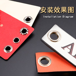 Copper Eyelet Buckle, Tag Hole Buckle, Hollow Rivet, Canvas Hole Fixing Eyelet, Clothing Strap Buckle, Belt Eyelet Buckle