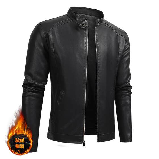 
Factory direct sales cross-border foreign trade new men's leather jacket men's cross-border autumn and winter motorcycle casual jacket men's clothing