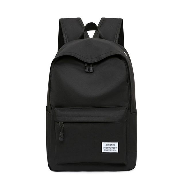 Leisure schoolbag men's canvas simple shoulder bag men's Korean version ...