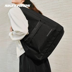 
Skechers genuine men and women's same casual sports shoulder bag large capacity crossbody bag triangle bag