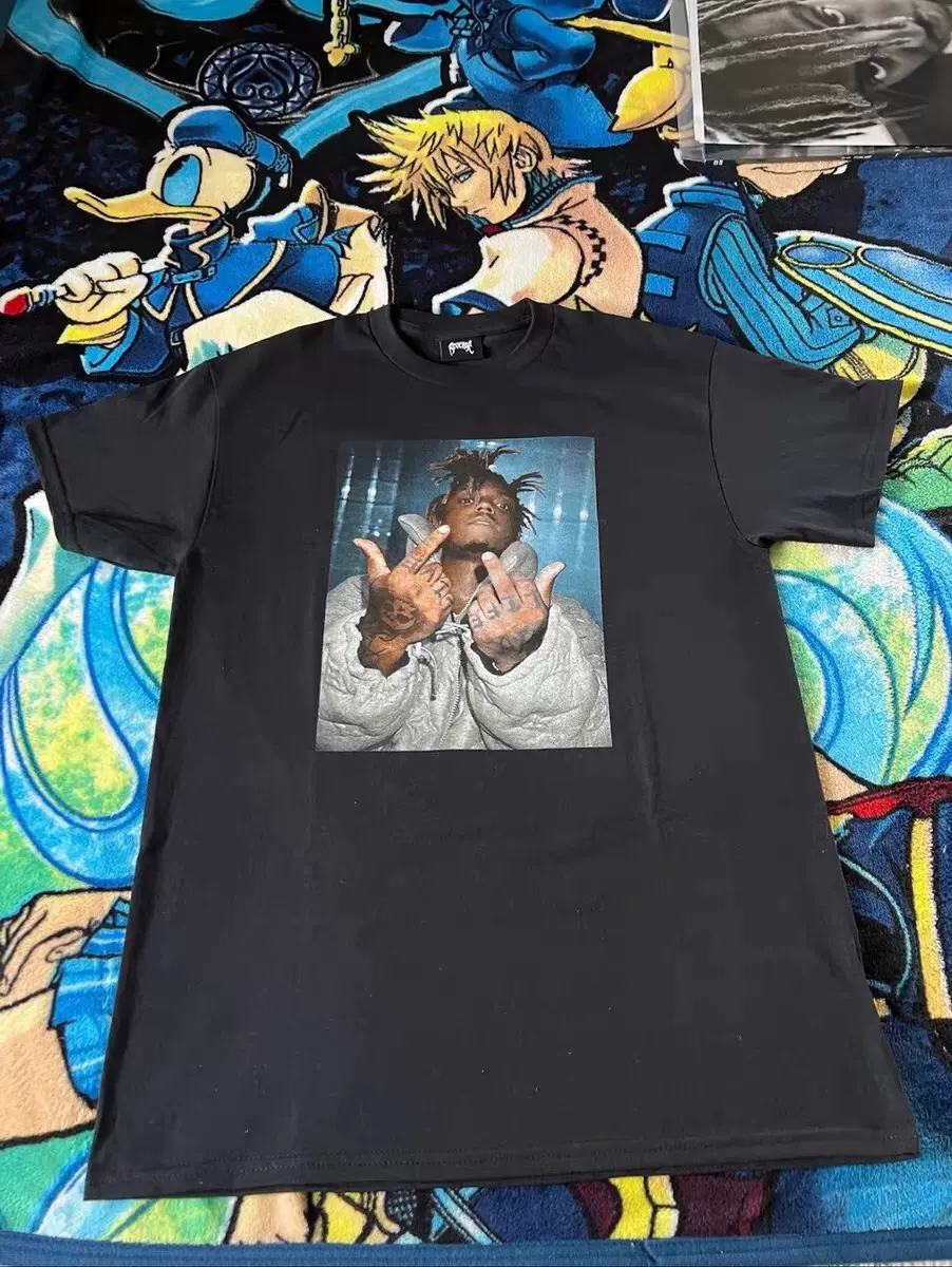 Revenge x Juice WRLD Bandit Photo Tee 果汁头像短袖联名T恤-Taobao